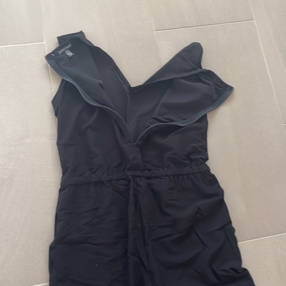 Eileen Fisher black jumpsuit sleeveless - Picture 8 of 16